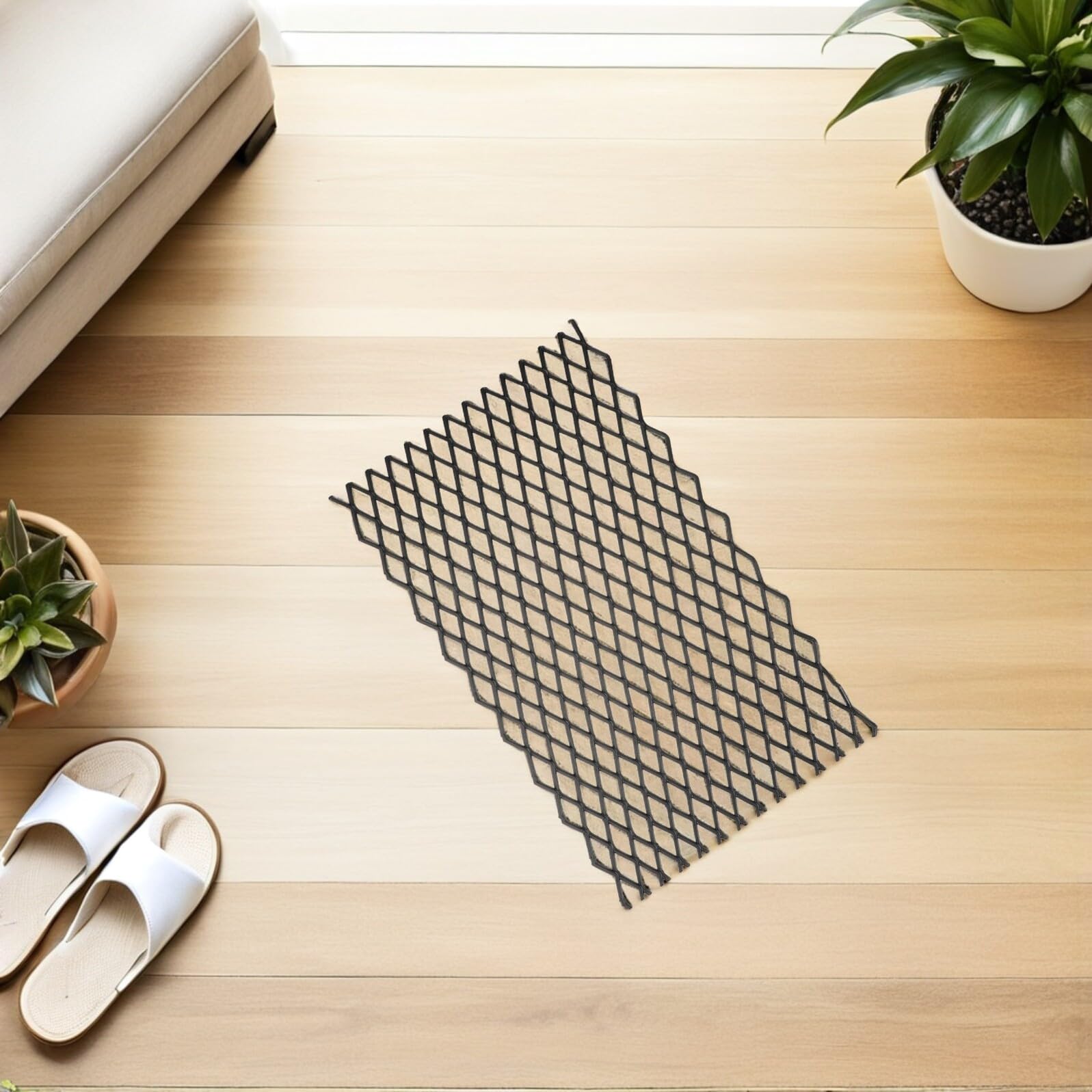 Alipis Rejilla para Estufa de Leña de Acero Resistente al Calor 25X40 CM Malla Fina para Chimenea Interior Retén de Brasas para Barbacoa y Fogata Accesorio Esencial para Fuego Abierto