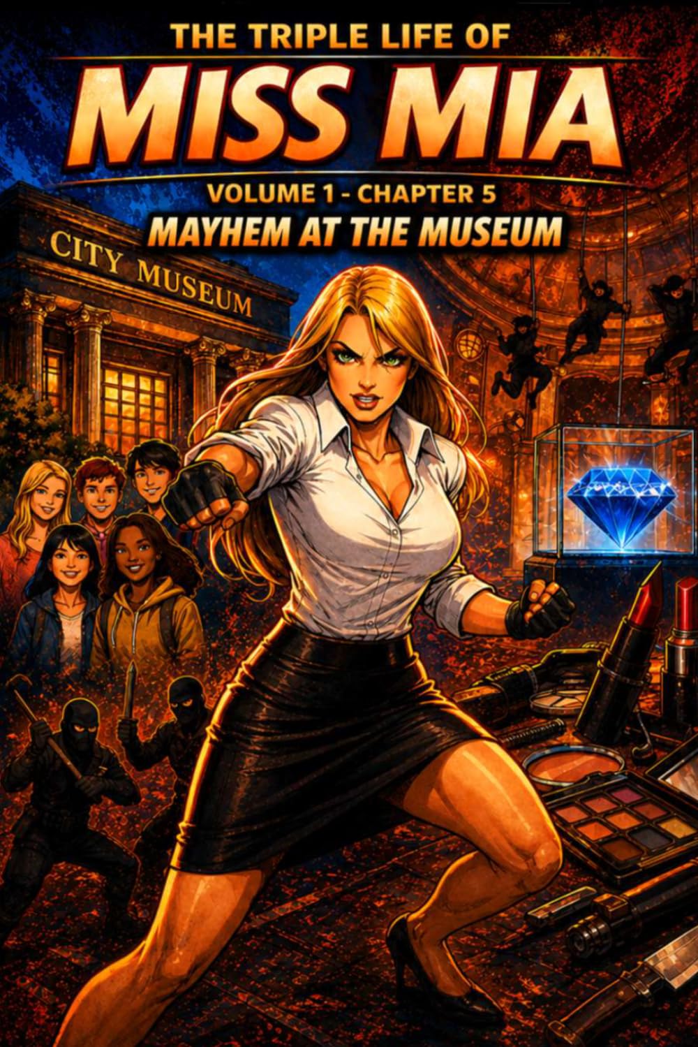 The Triple Life of Miss Mia: Volume 1- Chapter 5: Mayhem at the Museum