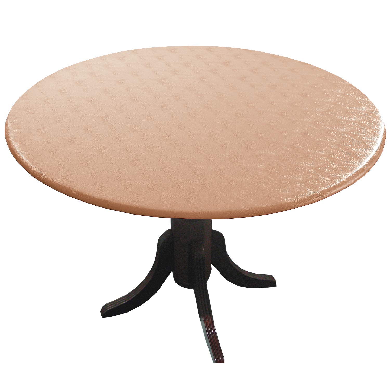 Enduretex Fitted Tablecloth tablecover, Table Cover Color: Classic Copper