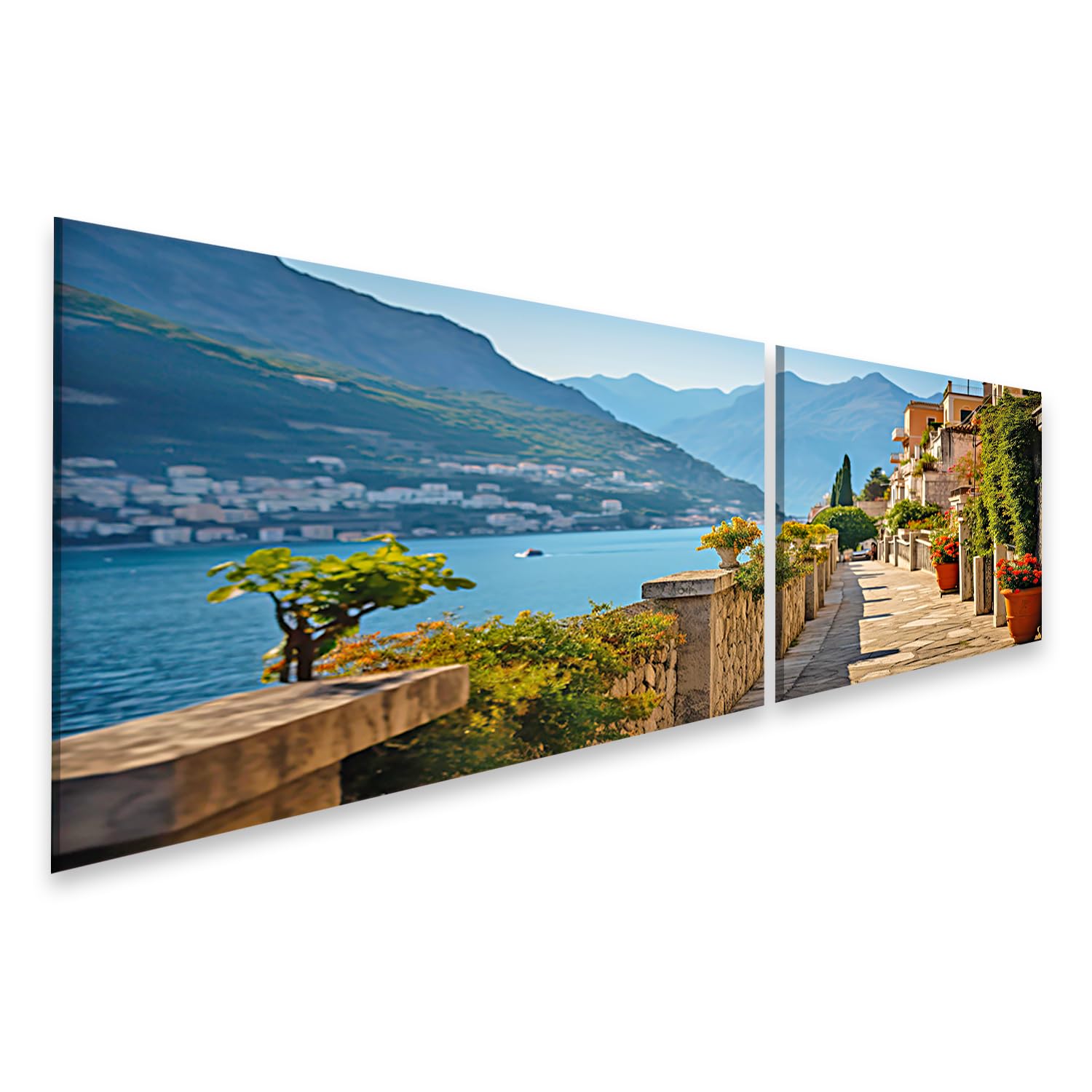 Tableau Amalfi sur toile pour créer une ambiance de terrasse italienne