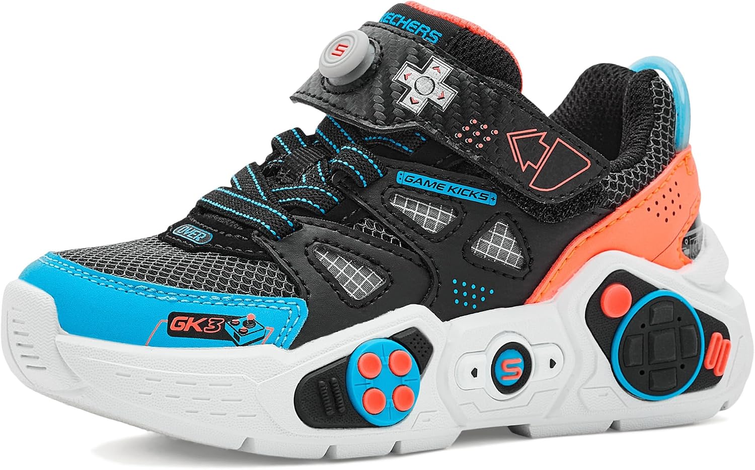 Skechers Boys' Gametronix 3.0 Machine Washable Sport Shoes