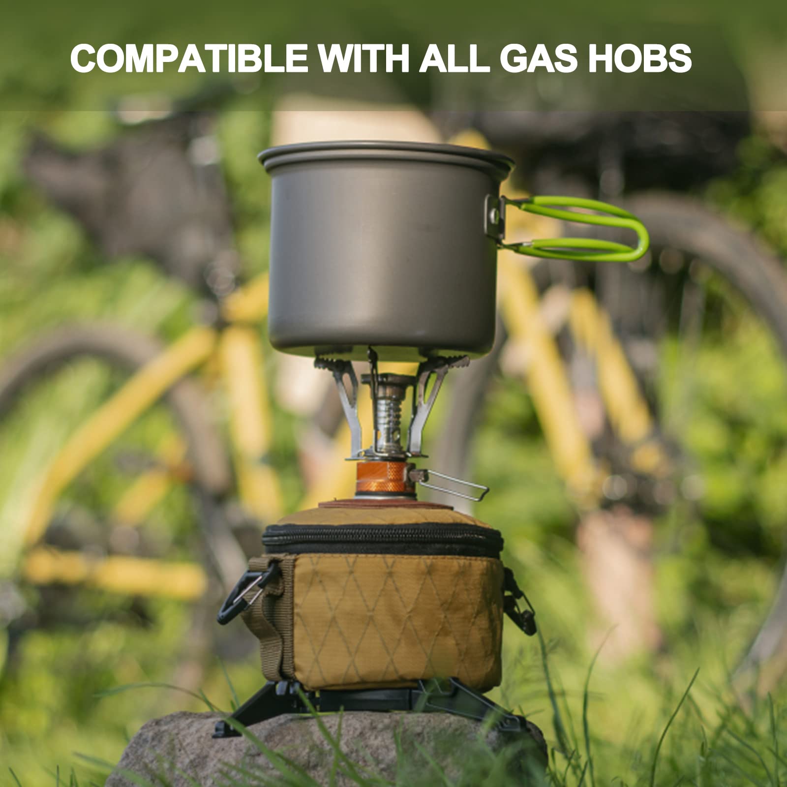 Set Cucina Da Campeggio In Alluminio - Kit Pieghevole Per Trekking, Picnic E Escursionismo - Foto 7