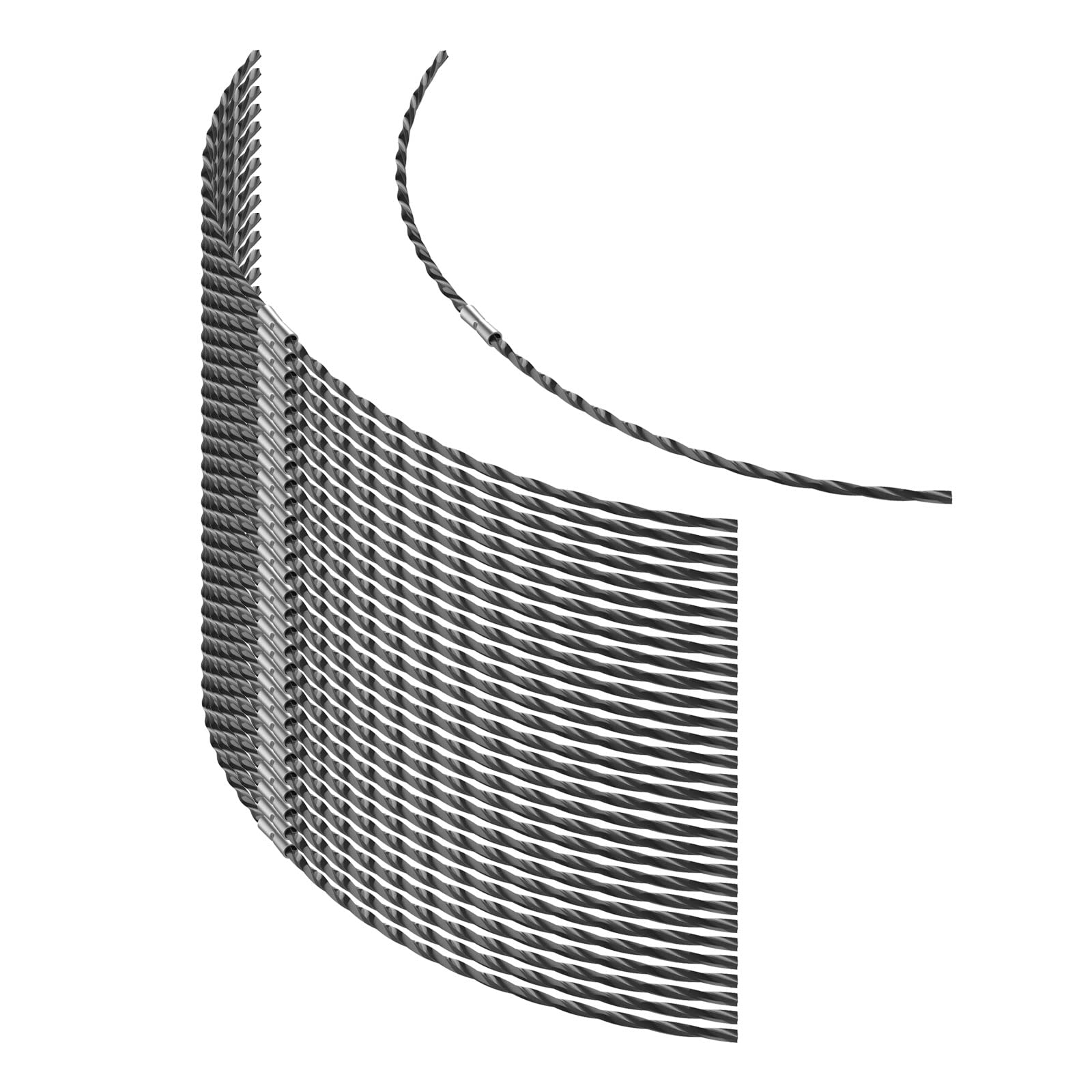 for Bosch F016800431 Trimmer Line, Extra Strong Cutt-ing Thread Grass Trimmer Spool Line for AFS 23-37 Brush Cutt-er, 37cm × 3.5mm (30)
