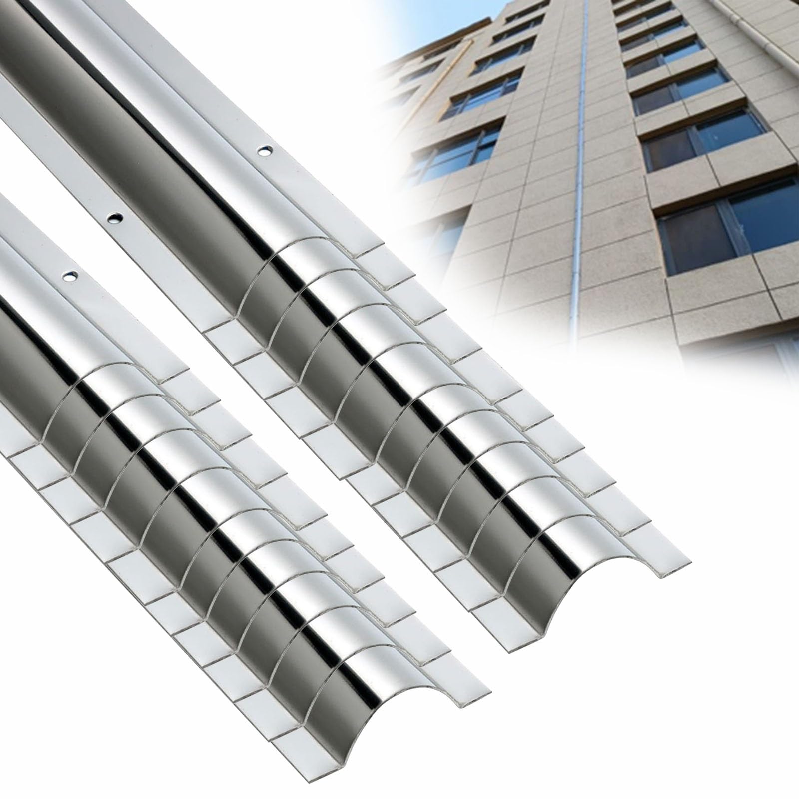 calpestabile passacavi Copertura Per Cavi In ​​metallo Per Canaline, Larghezza 40, 46, 53, 60, 80, 100, 115 Mm, Protezione Per Cavi In ​​acciaio Inossidabile Con(20 PCS,Outer width 100mm)