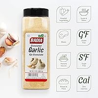 Vista 3 de Badia Granulated Garlic, 1.5 lbs – Premium Ground Garlic – Fresh & Flavorful