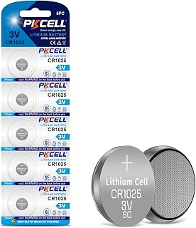 CR1025 DL1025 Br1025 1025 5033LC 3V Lithium Batteries for Welding Helmet Watches Cameras Calculators 5Pcs