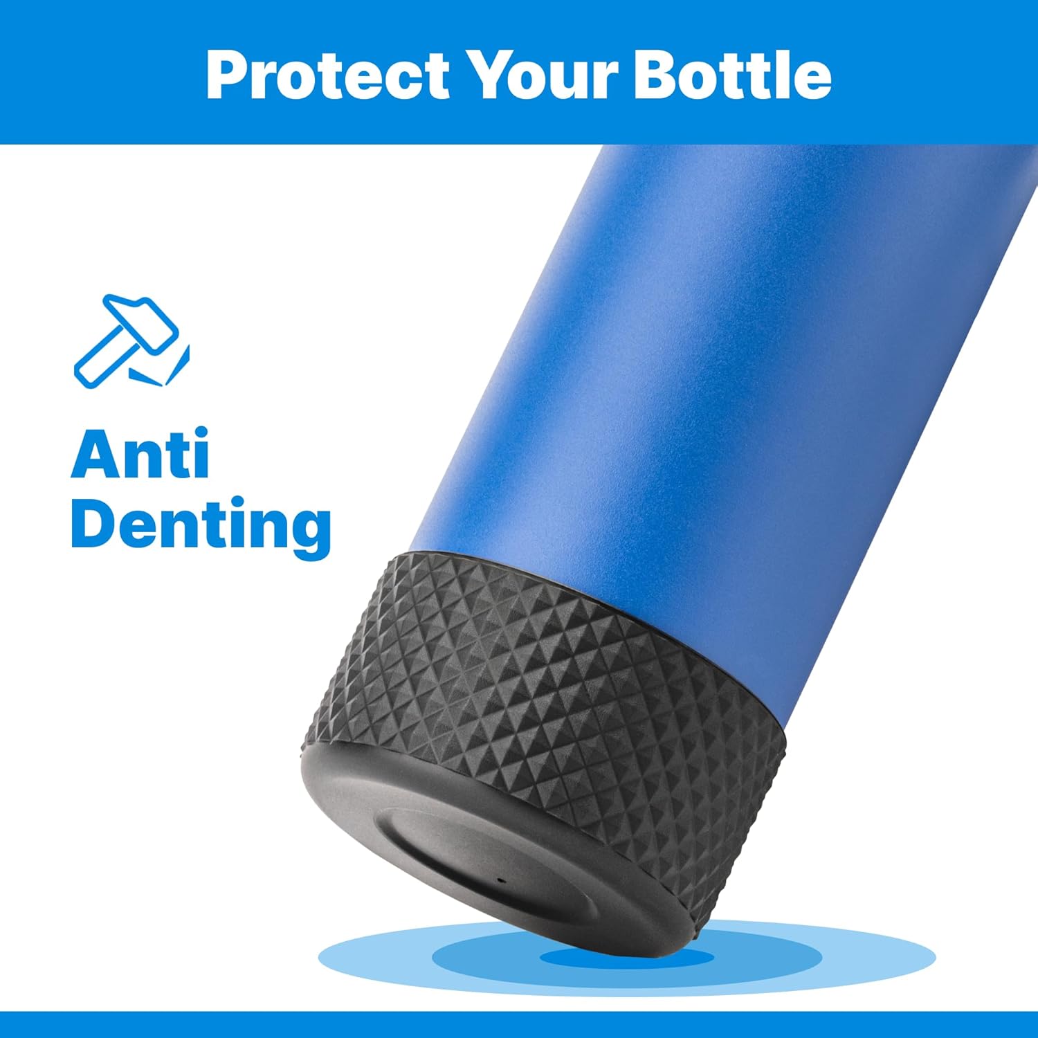 Protective Silicone Boot for 32 40oz Hydroflask Water Bottles, Anti-Slip Protective Sleeve Bottom for 64oz Hydro Flask Water Bottles