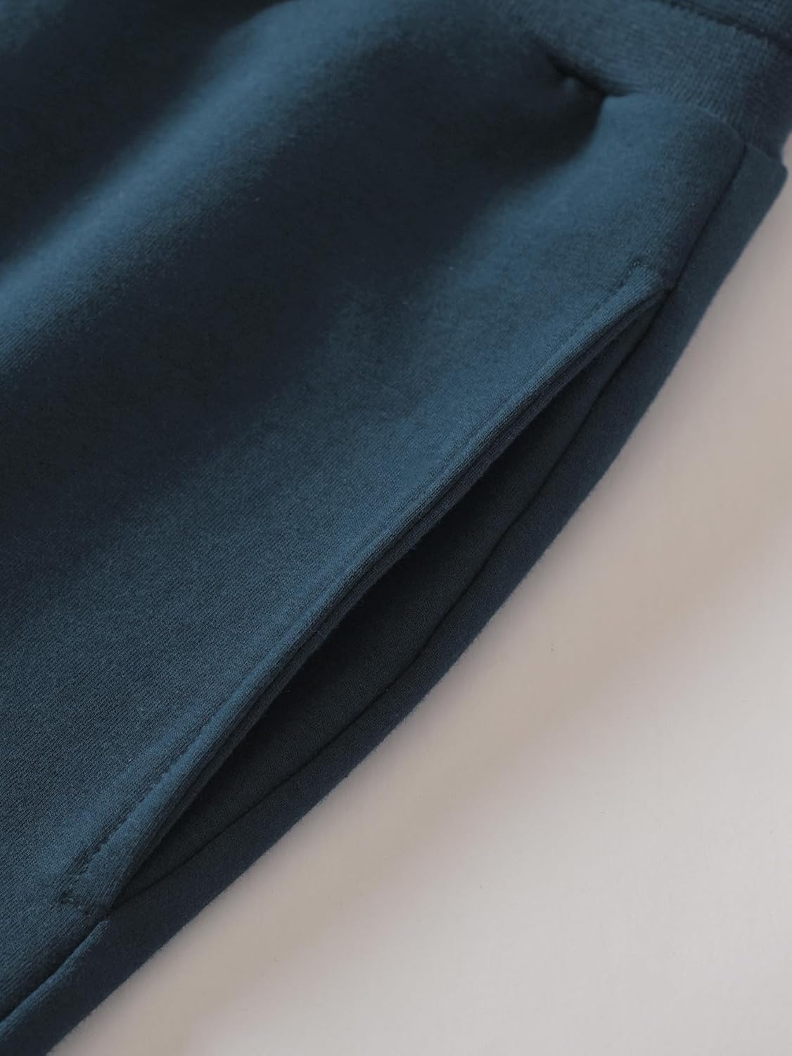 Women's Petite Wide Leg Sweatpants Petite Length Short - Image 4