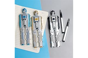 Deformation Robot Series: Four Creative Gel Ink & Ballpoint Pens Perfect for Office and School