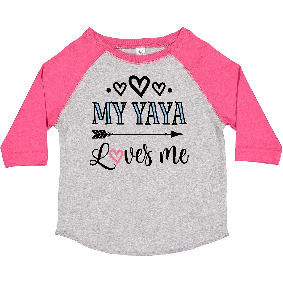inktastic My Yaya Loves Me Grandchild Toddler T-Shirt