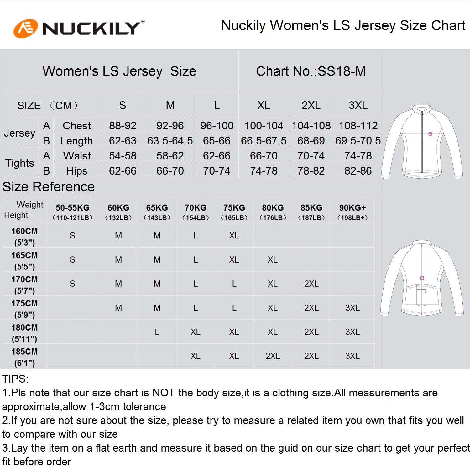 NUCKILY Radtrikot Damen Set Langarm Fahrradtrikot Fahrradbekleidung MTB Radsportanzug Rad Jacke und Radhose mit 3D Sitzpolster Strumpfhosen Frühling Herbst Berg Kleidung Anzüge