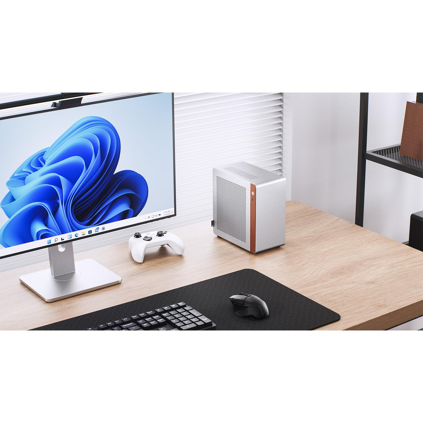 Amazon.com: JONSBO N10 Silver MINI ITX PC Case, Aluminum Alloy
