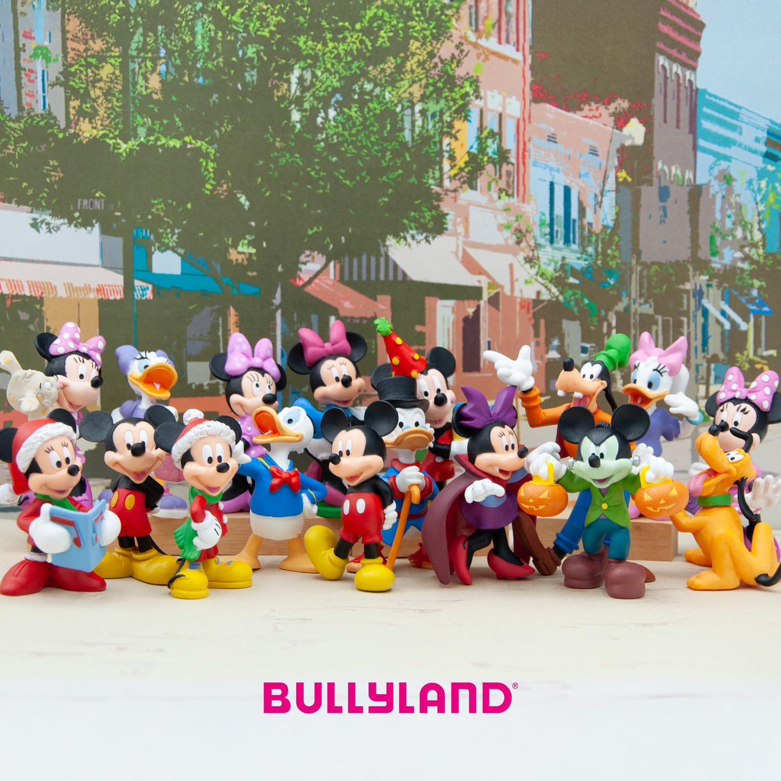 ディズニー　BULLYLAND製　ミニフィギュア　11個セット　希少美品 Amazon.com: Bullyland Mickey Celebration Action Figure : Toys & Games