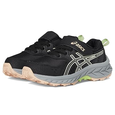 ASICS Kids Gel Venture 9 Pre School (Toddler/Little Kid) Kids Shoes Black/Whisper Green