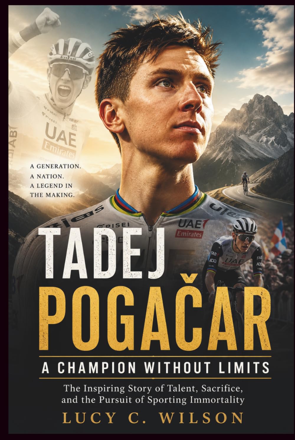 Tadej Pogačar: A Champion Without Limits: The Inspiring Story of Talent, Sacrifice, and the Pursuit of Sporting Immortality