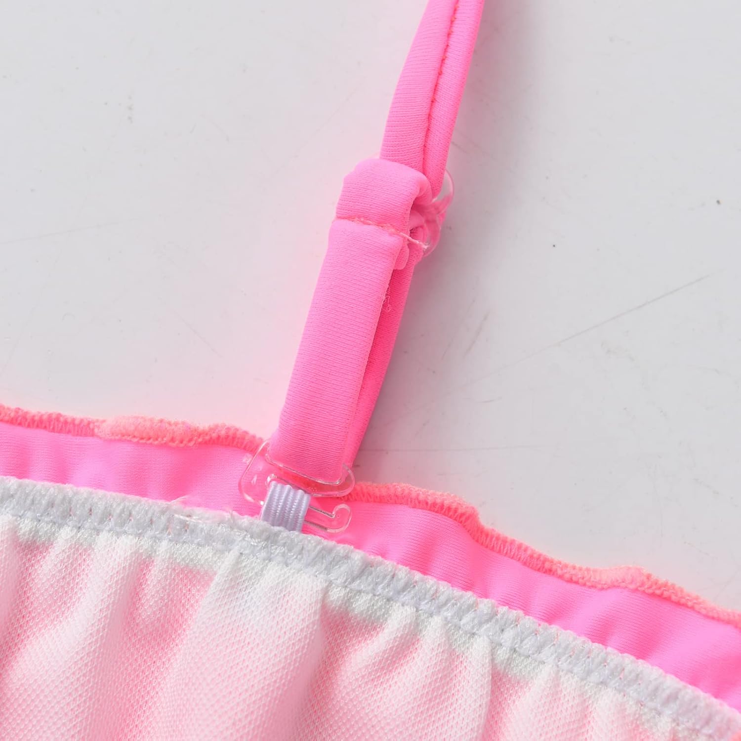 DXTON Girls Summer Swimsuit Beach Sport One Pieces Ruffled Tankini Cartoon Bathing Suit Swimwear - Image 2