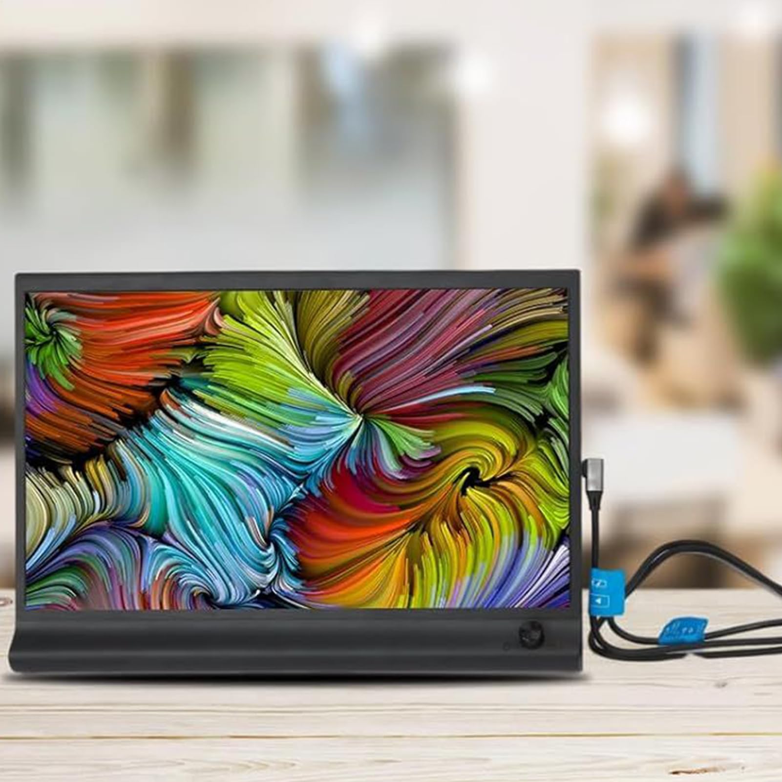 Monitor Wyświetlacza Komputerowego Urządzenie z Wiernymi Kolorami 39,6 cm