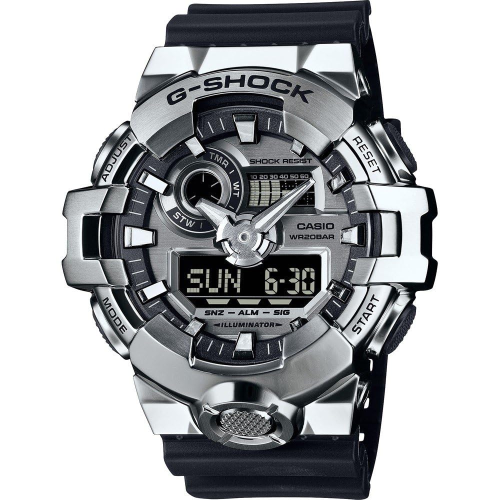 Orologio Casio G-Shock Quartzo Sport Oro Quadrante GM-700G-9A 200M da uomo