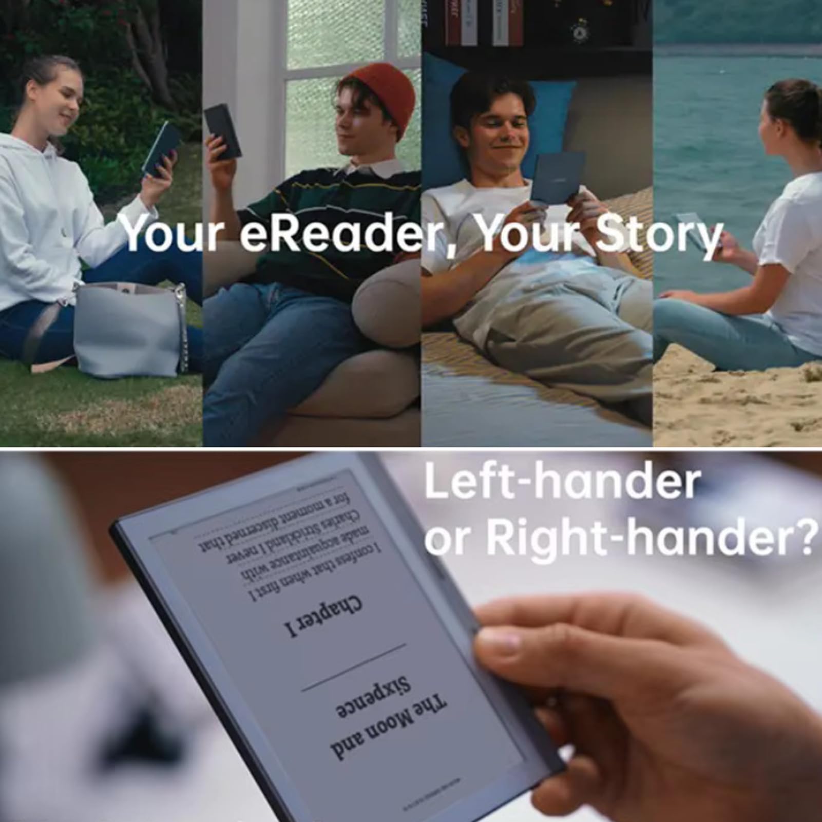 Czytnik E-booków, 5,76-calowy Ekran Dotykowy, Czytnik E-booków, 1 GB Pamięci RAM, 32 GB Pamięci ROM, 198 PPI, Przenośny Czytnik E-booków, Czytnik Książek Elektronicznych dla
