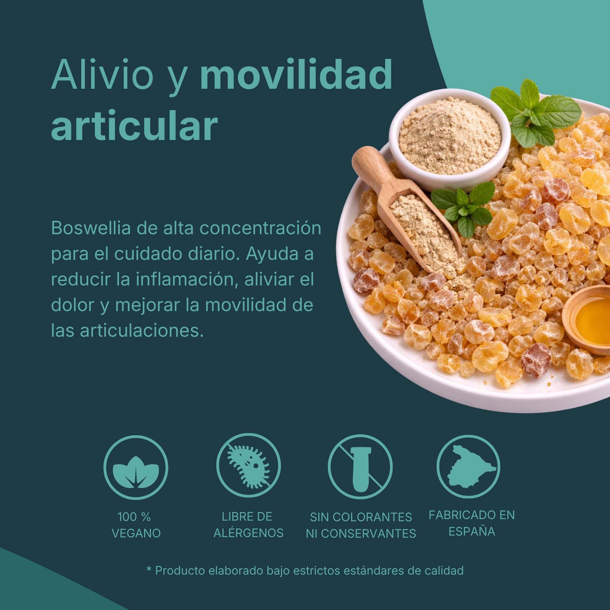 FEPA Boswelia – 60 Cápsulas – Cápsulas con Extracto Vegetal de Boswellia – Complemento Alimenticio Natural para Apoyo Articular, Flexibilidad y Comodidad en el Día a Día – Fepadiet