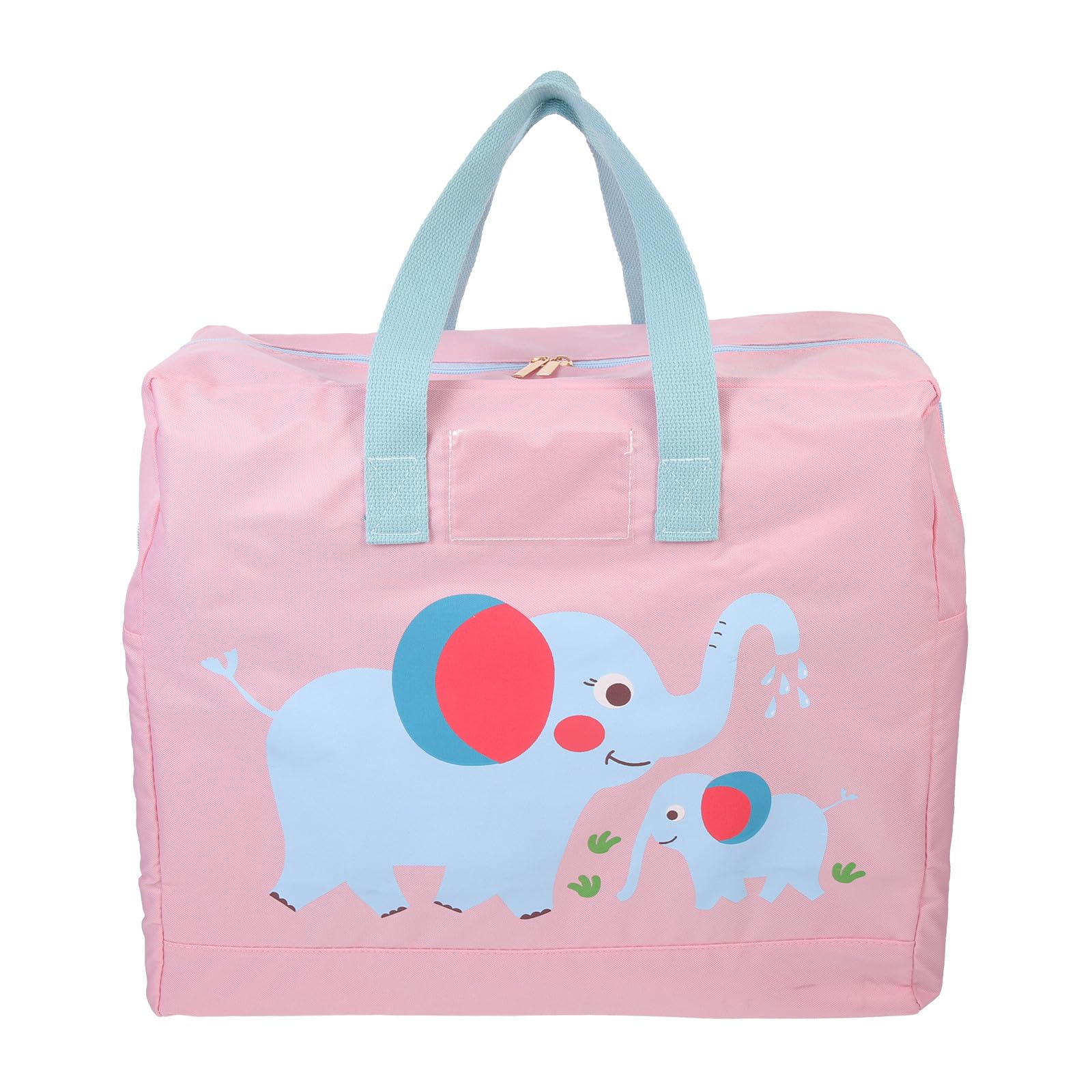 Bolsa de almacenamiento de ropa de cama rosa para ahorrar espacio