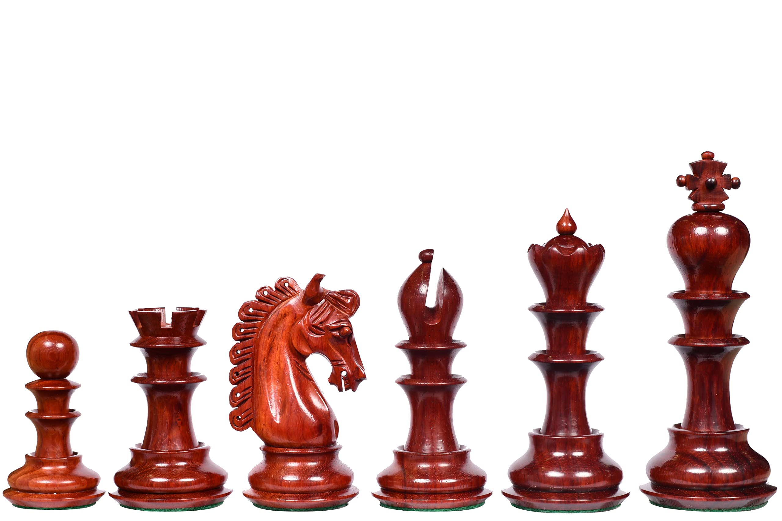 Amazon | Chessbazaar Triple Weighted Chess Set Staunton Bud Rose