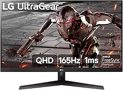 MONITOR LG ULTRAGEAR 32GN600-32" QHD 165HZ, 1MS (MBR), HDR10, FREE SYNC