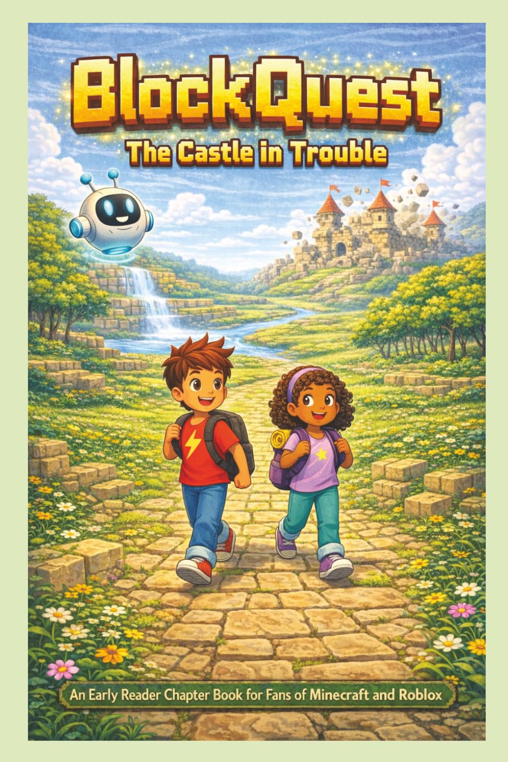 BlockQuest The Castle in Trouble: An Early Reader Chapter Book for Fans of Minecraft and Roblox