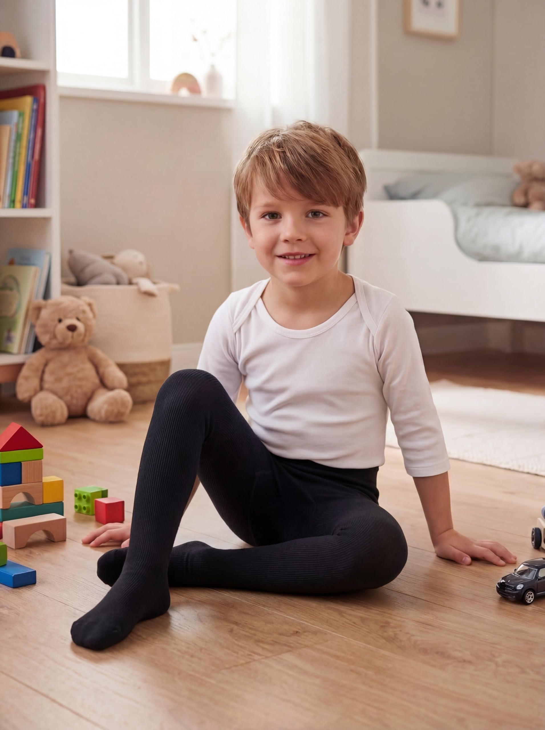 TupTam Leotardos Lisos y Estampados para Niño, Pack de 6