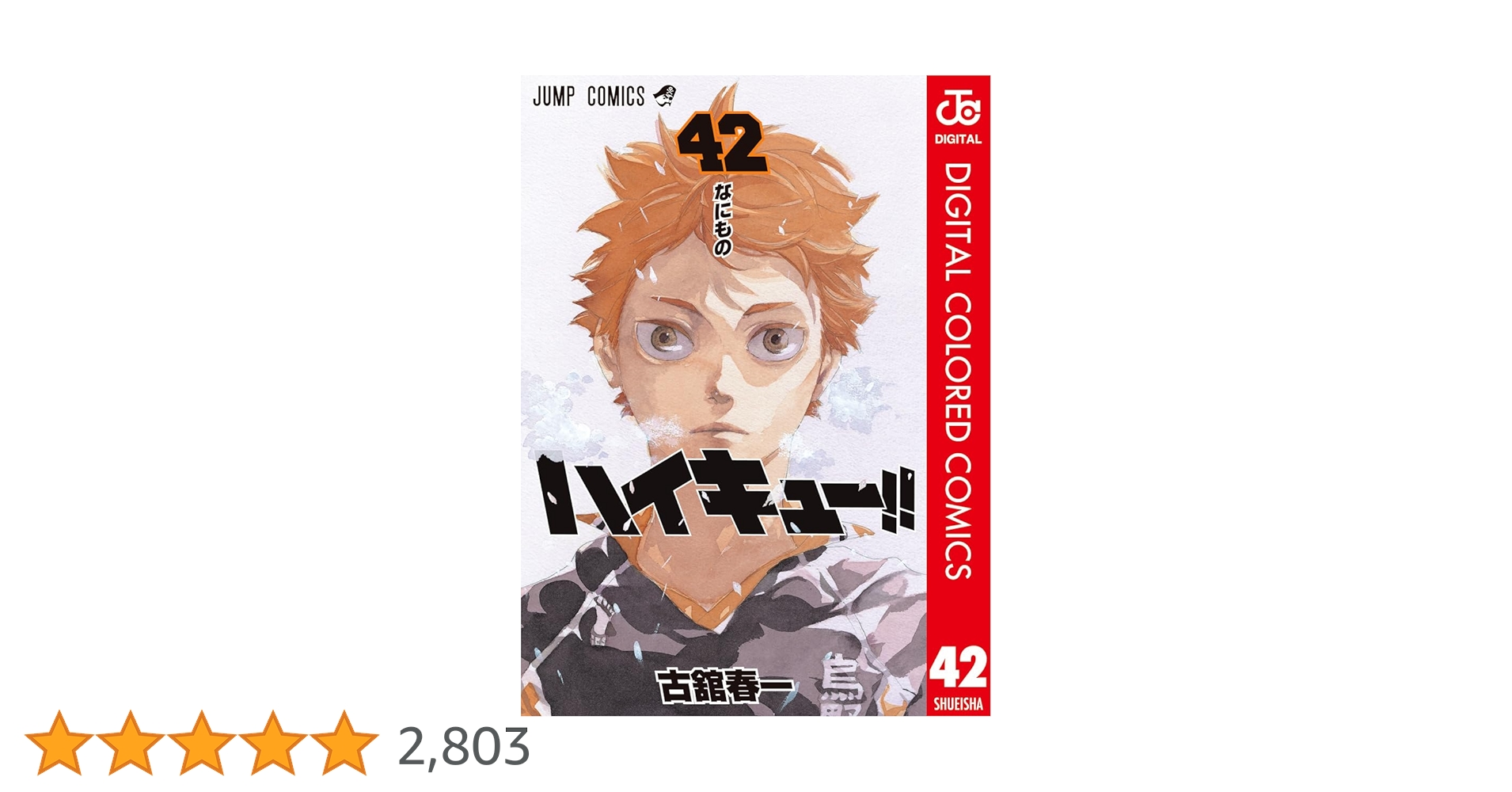 Amazon.co.jp: ハイキュー!! カラー版 42 (ジャンプコミックス