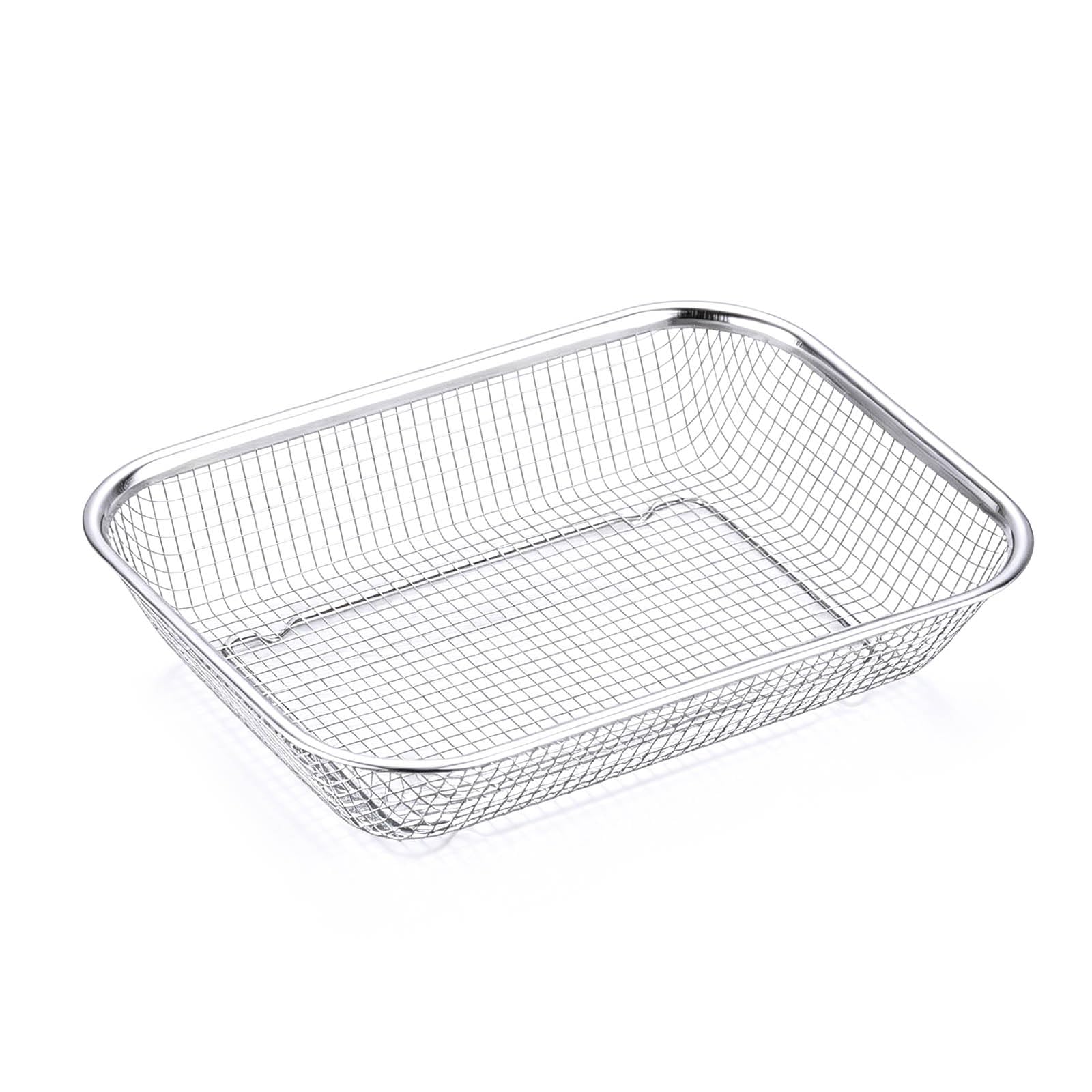 alloneslife Dishwasher Basket Stainless Steel Mesh Silverware Strainer Drying Rack Utensil Holder Cutlery Silverware Basket Replacement Stainless Steel Dishwasher Chopsticks