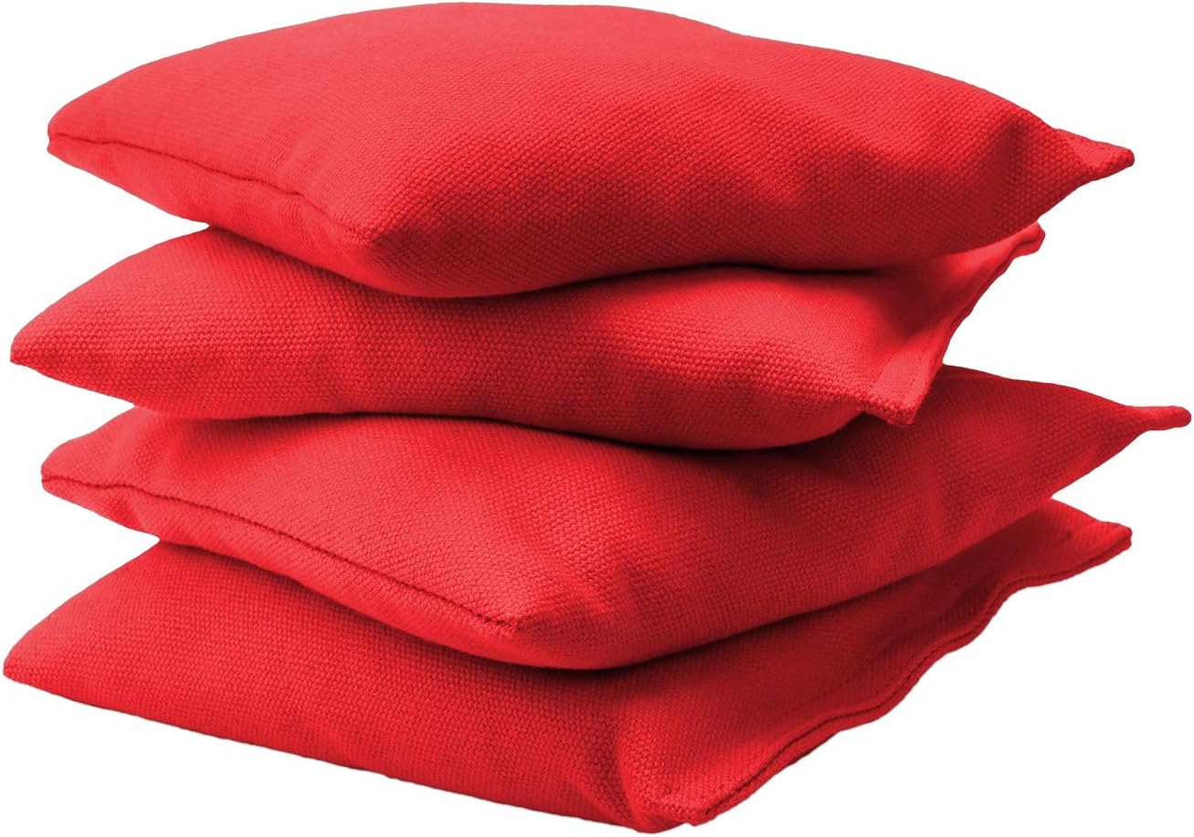 GoSports Premium Bean Bag (4 Set), Red, Bean Bag Chairs Amazon Canada