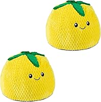 Vista 30 de Big Joe Avocado PlushiPals - Puf súper suave para niños, mezcla de poliéster de felpa ultrasuave, 2.5 pies recargable Avacado