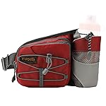 YUOTO Waist Pack with Water Bottle Holder for Running Walking Hiking Hydration Belt