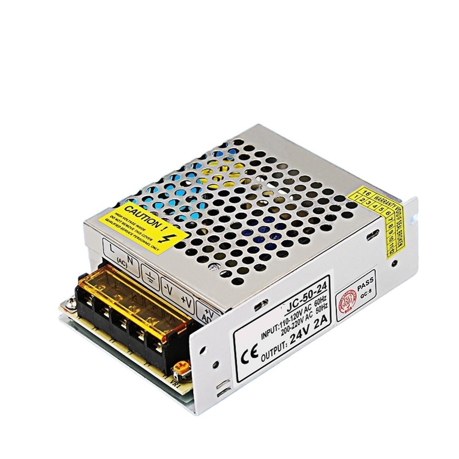 Alimentation à découpage 24V2A50W pour réparer un écran noir de caméra de sécurité