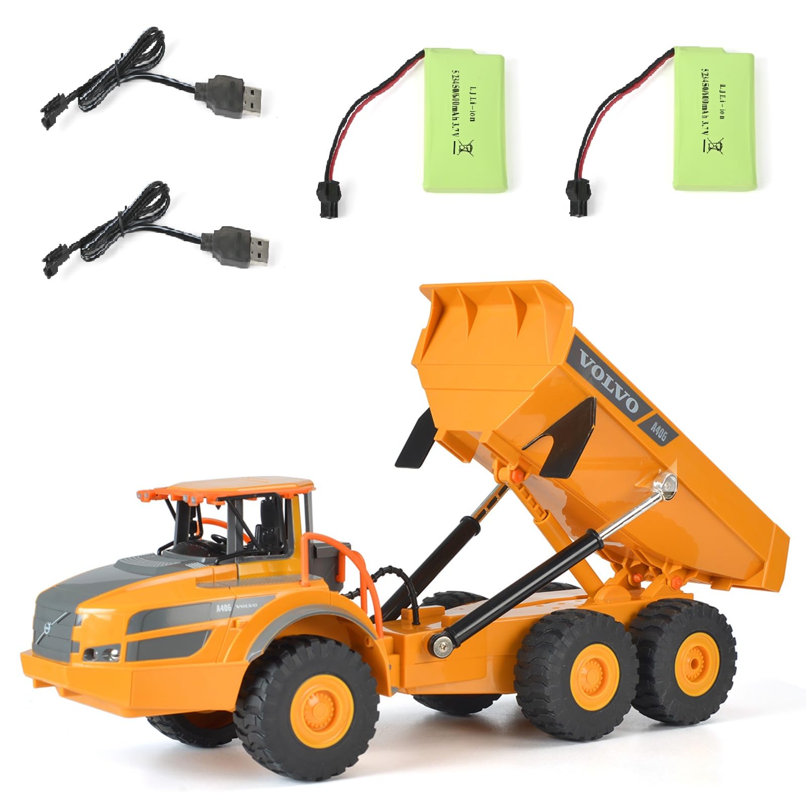 Double Evolvo Rc Dump Truck Toy For Kids 7v Desertcart INDIA