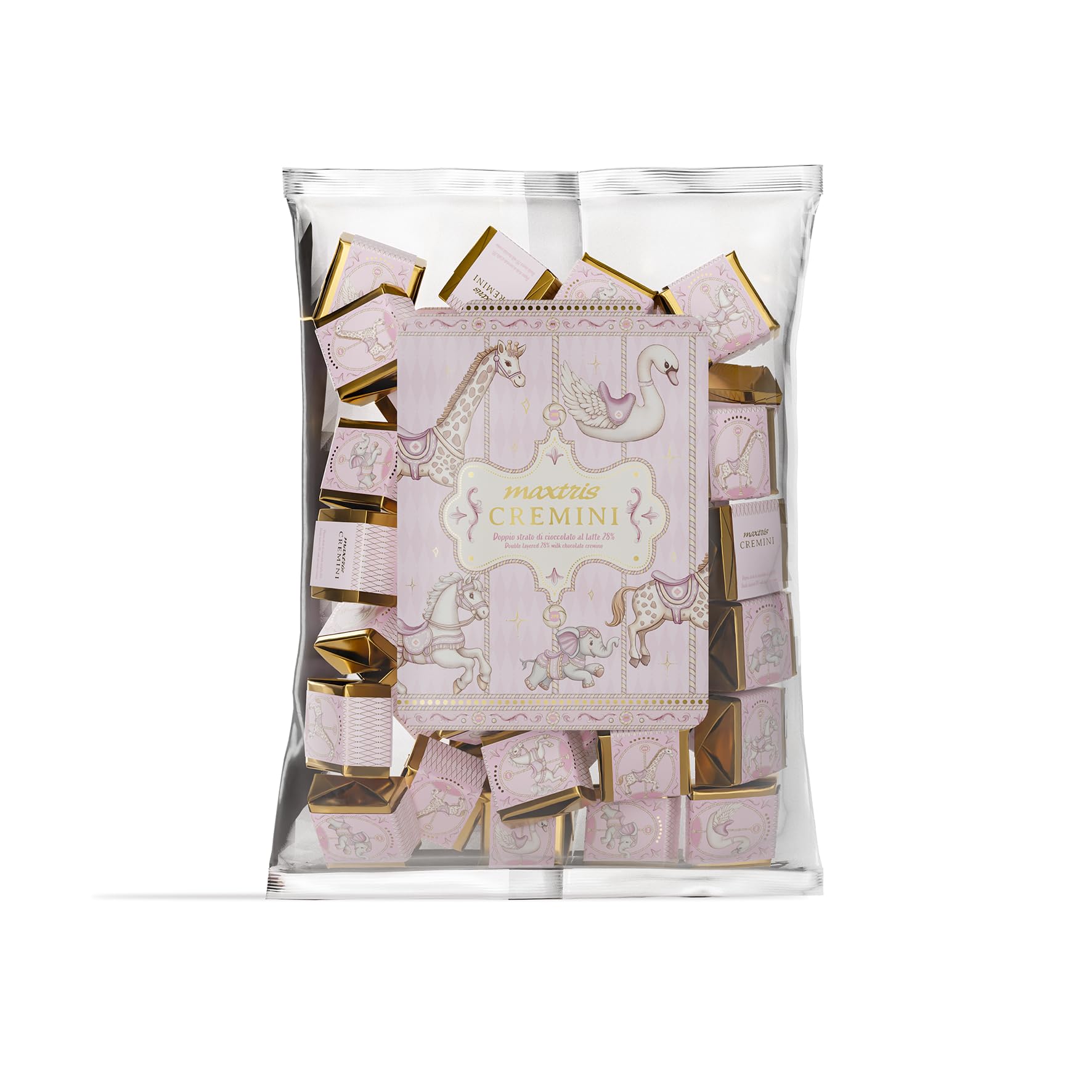 Maxtris Baby Cremino Rosa, busta 500g