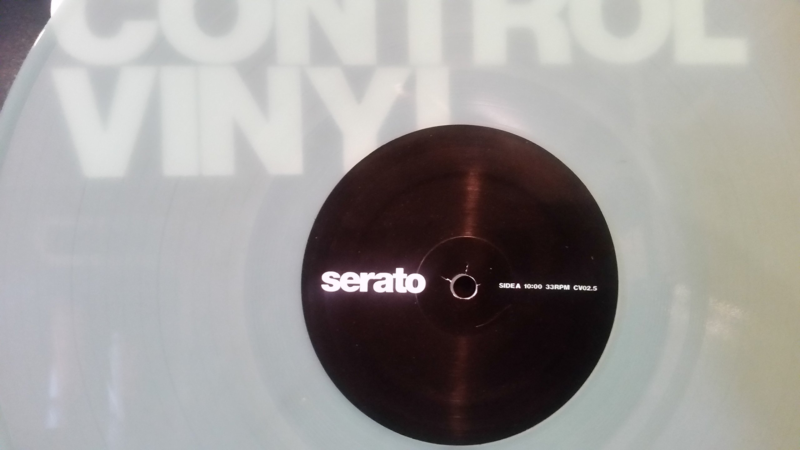 Serato Standard Colors 12'' (Pair) - Black Vinilo de control Serato