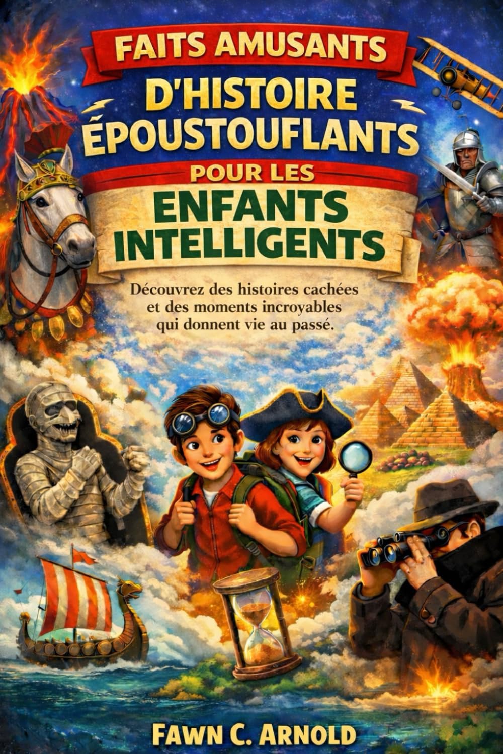 Faits amusants d'histoire époustouflants pour les enfants intelligents: Découvrez des histoires cachées et des moments incroyables qui donnent vie au passé