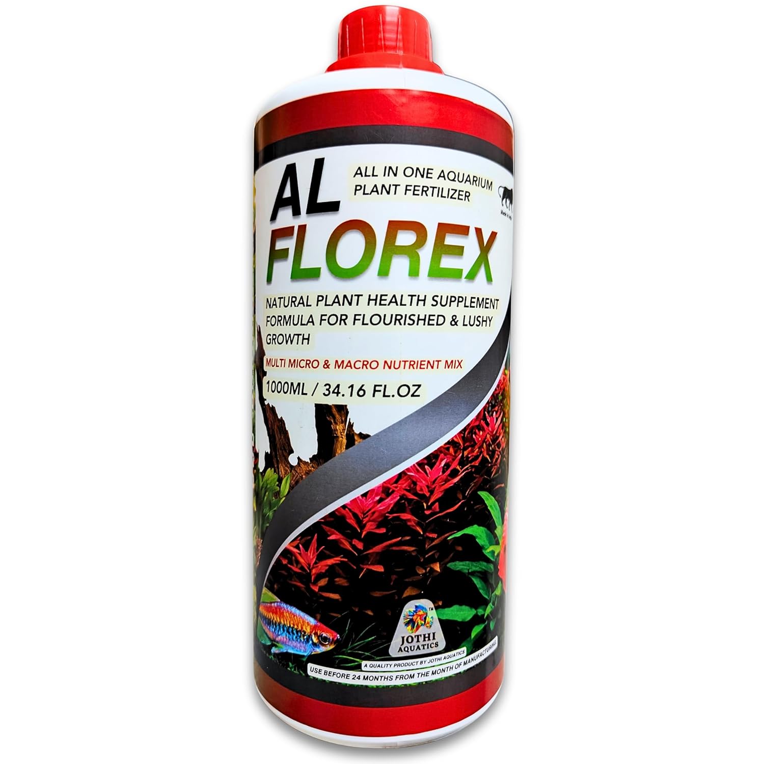 AL Florex Aquarium Fish Tank Aquatic Plant Fertilizer for Planted Aquariums (1000ml)