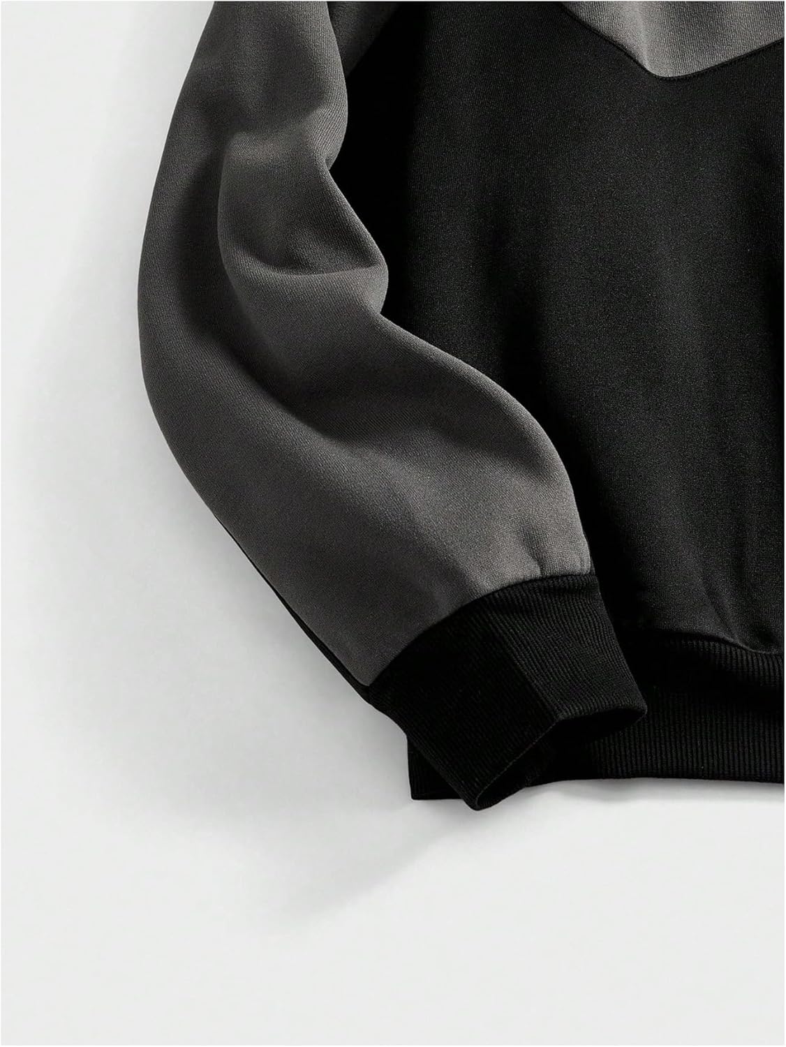 SOLY HUX Men's Color Block Sweatshirt Crewneck Long Sleeve Pullover Tops Fall Preppy Clothes - Image 5