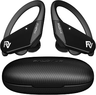 Wireless Earbuds Bluetooth Headphones, Bluetooth 5.2 Over Ear Earphones and CVC 8.0 Noise Reduction Earbuds with 4 Mic for Sport Workout Running, Qualcomm CSR Fast Pair