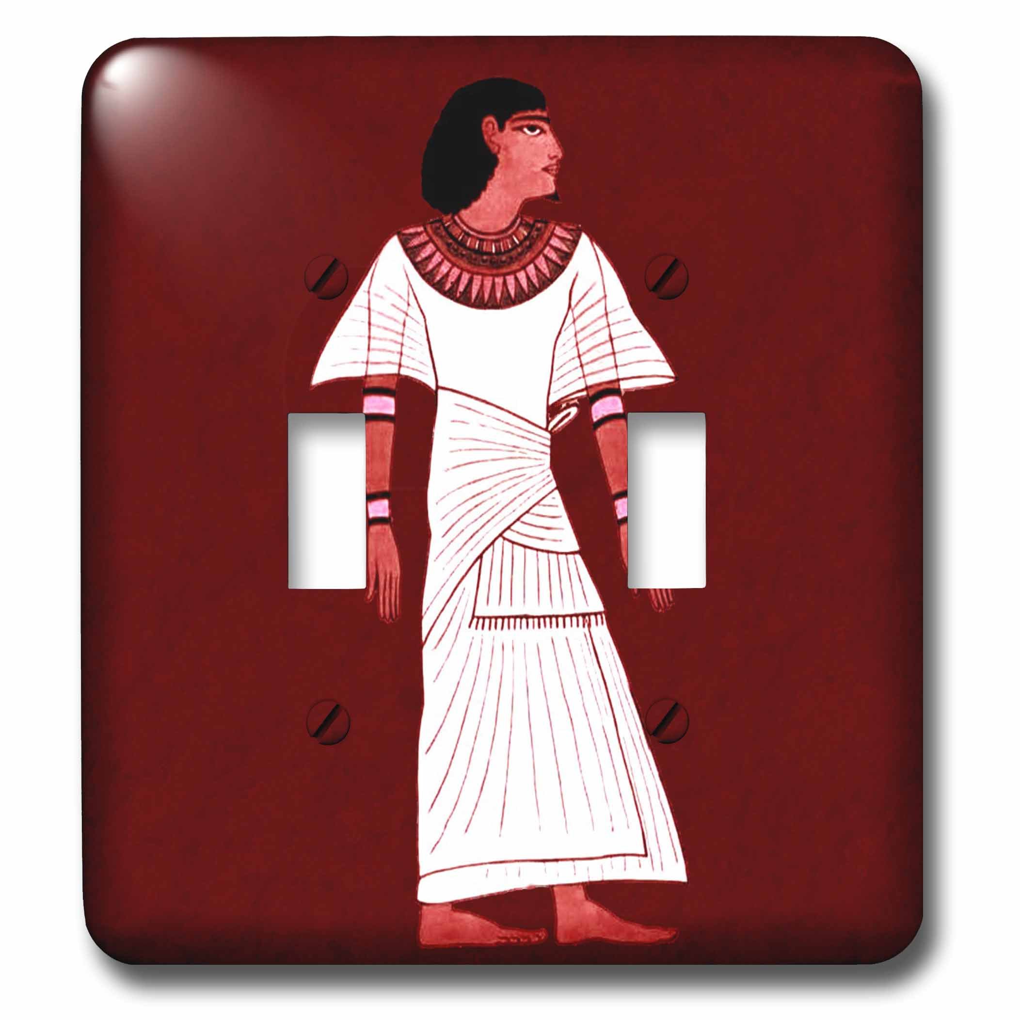 Interrupteur à baïonnette Égypte Ancienne pour remplacer un interrupteur blanc sans charme