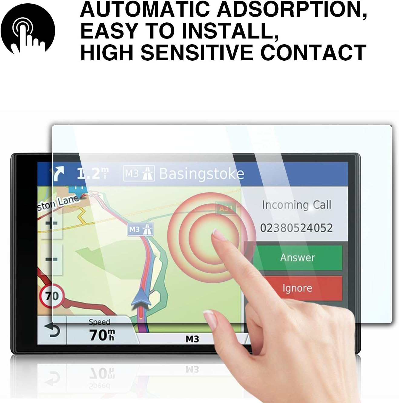 yee pin drivesmart 65 screen protector traffic gps navigator 6 95 display glass screen protector for drivesmart 65 6 95 inch touch screen protector