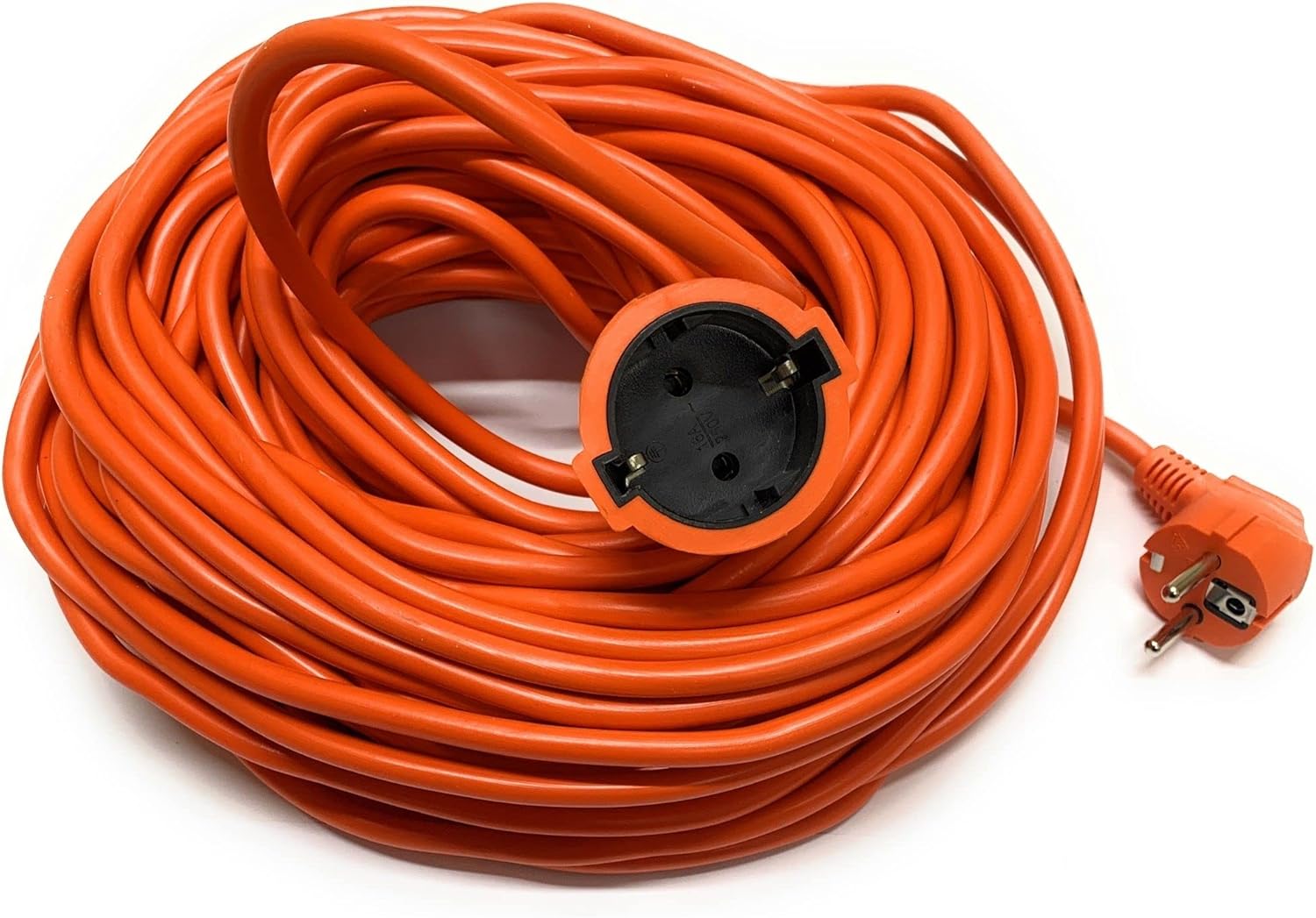 Prolunga Elettrica Arancione 40 Metri 16A | Cavo H05VV-F 2x1,5mm² Giardino - Foto 10