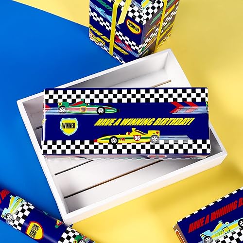 Vista 521 de WRAPAHOLIC Papel de regalo reversible, mini rollo, 17 pulgadas x 33 pies, adorable diseño de gato y azul sólido para cumpleaños, vacaciones