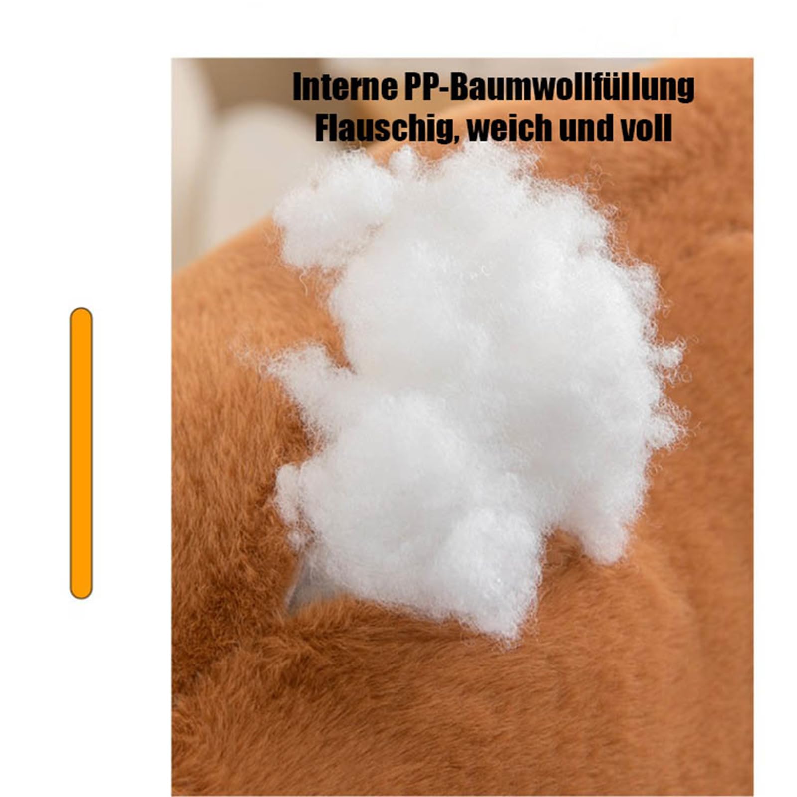 champracer Capibara Plüschtiere Lange Puppen Große Kissen Plüsch Capybara Plüschkissen Kinder Geburtstagsgeschenke Capybara Plüschtiere Niedliche Spielzeuge (90 cm,Braun)