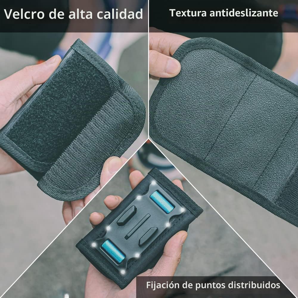 Soporte de Correa de Hombro para Mochila con Gancho Universal en J Compatible con GoPro Hero 13/12/11/10/9/8/7/(2018)/6/5 Negro, dji Osmo Action 5 Pro 4 3 2 y la mayoría de cámaras de acción