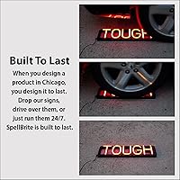 Vista 2 de SpellBrite Letrero de tatuaje y perforación para salones de tatuajes Señales relacionadas con tatuajes y piercings con aspecto de neón, luz LED