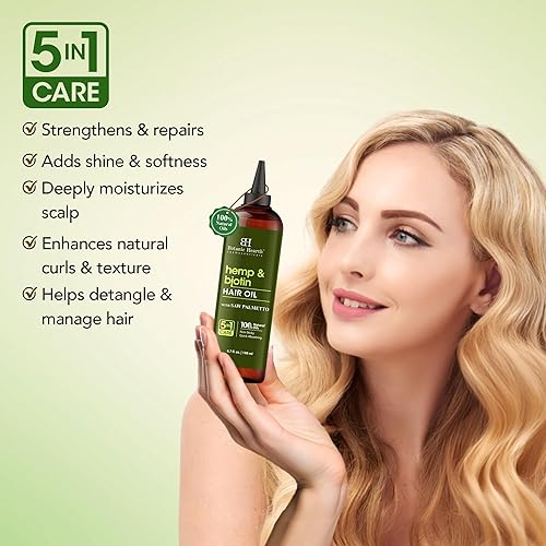 Miniatura 34 de Botanic Hearth Aceite de cafeína y batana para el crecimiento del cabello (6.7 onzas líquidas), tratamiento nutritivo y fortalecedor del cabello
